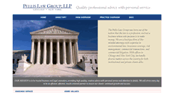 Desktop Screenshot of pellislaw.com